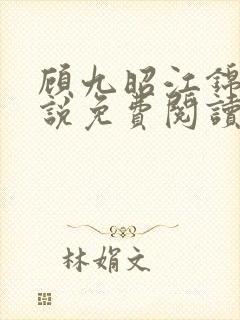 顾九昭江锦禾小说免费阅读最新章节