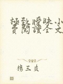 极致暧昧小说免费阅读全文小说主人公