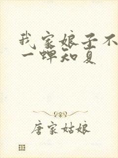 我家娘子不对劲一蝉知夏封面