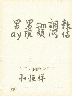 男男sm调教gay视频网站