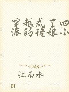 穿越成了四个反派的后娘小说