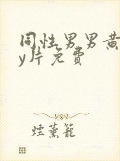 同性男男黄gay片免费