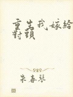 重生我嫁给了死对头