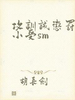 攻训诫惩罚调教小受sm