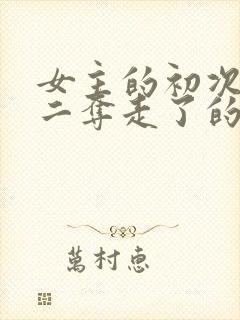 女主的初次被男二夺走了的小说封面