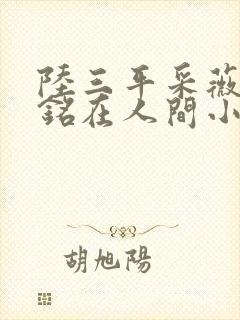 陆三平采薇陆勇铭在人间小说