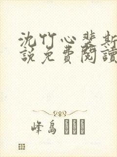 沈竹心裴斯越小说免费阅读最新章节