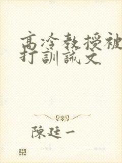 高冷教授被罚挨打训诫文封面