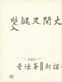 双腿叉开大棒进入封面