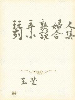 玩弄熟妇人妻系列小说合集封面