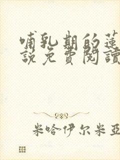 哺乳期的莲儿小说免费阅读最新章节