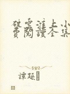 破云淮上小说免费阅读全集