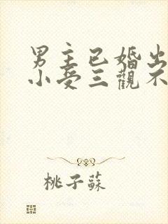 男主已婚出轨发小受三观不正的小说