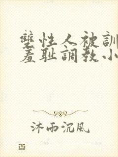 双性人被训诫师羞耻调教小说