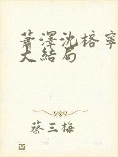 萧泽沈榕宁结局大结局