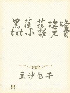 黑莲花攻略手册txt小说免费下载