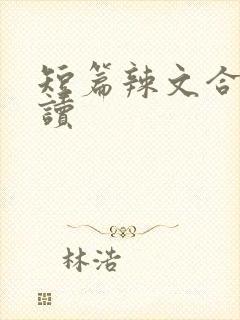 短篇辣文合集阅读封面