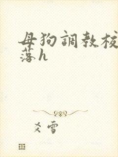 母狗调教校花堕落h