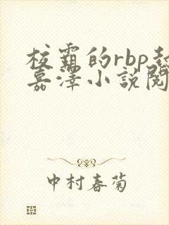 校霸的rbp封嘉泽小说阅读魏承泽