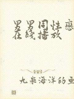 男男同性恋视频在线播放