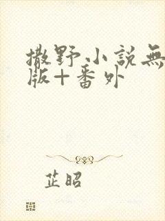 撒野小说无删减版+番外