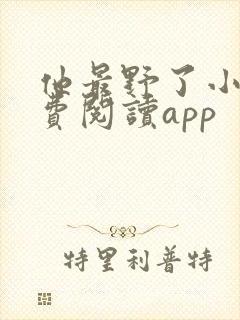 他最野了小说免费阅读app