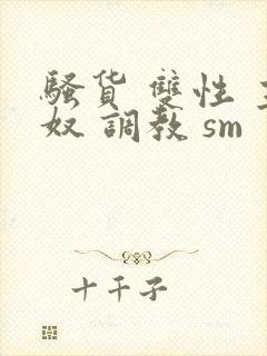 骚货 双性 主奴 调教 sm封面