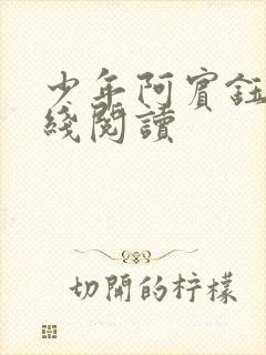 少年阿宾钰慧在线阅读