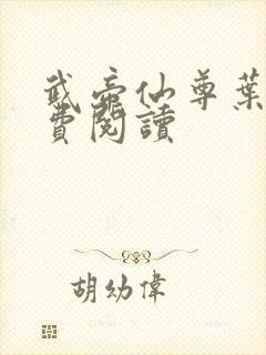 武帝仙尊叶辰免费阅读