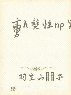 高h双性np男男