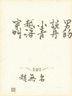 穿越小说男主角叫洛青舟的小说