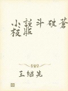 小说斗破苍穹精校版