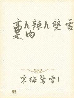 高h辣h双处全是肉封面