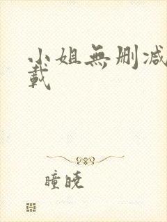小姐无删减版下载封面