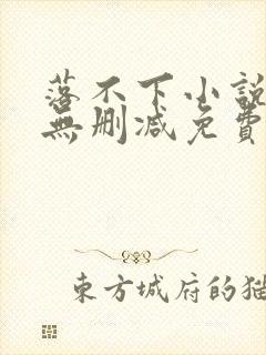 落不下小说全文无删减免费阅读