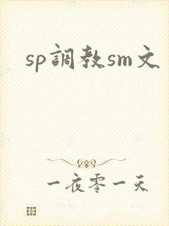 sp调教sm文