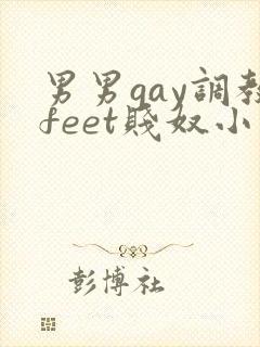 男男gay调教feet贱奴小说