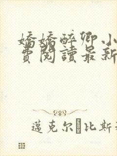 娇娇醉卿小说免费阅读最新章节列表