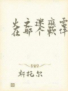 火之迷恋电视剧在哪个软件可以看封面