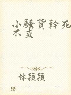 小骚货干死你爽不爽