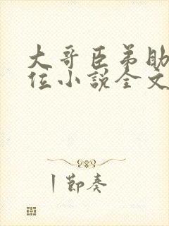 大哥臣弟助你上位小说全文阅读