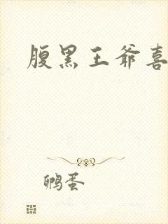 腹黑王爷喜当爹