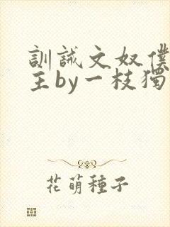 训诫文奴仆双男主by一枝独秀