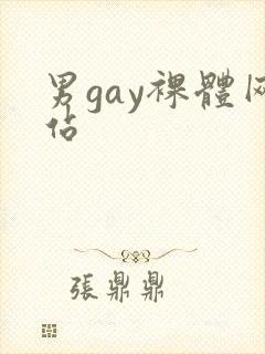 男gay裸体网站封面