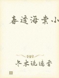 春透海棠小说