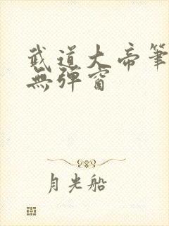 武道大帝笔趣阁无弹窗