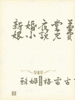 新婚夜堂弟上新娘小说免费阅读最新章节