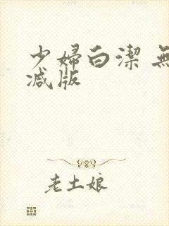 少妇白洁 无删减版