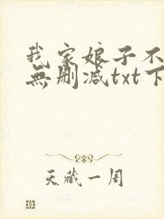 我家娘子不对劲无删减txt下载