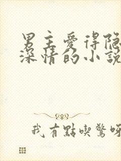 男主爱得隐忍且深情的小说